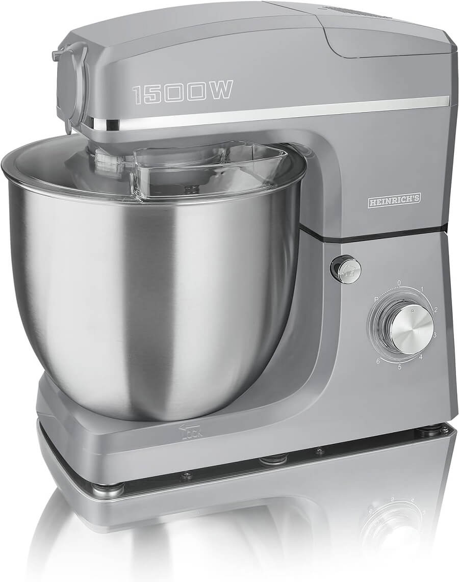  ماشین آشپزخانه هنریچ 1500 وات 10 لیتر HKM-8083 ا kitchen machine Heinrich HKM-8083              ماشین آشپزخانه هنریچ مدل 8083         همزن حرفه ای 10 لیتری هنریچ مدل HKM 8083