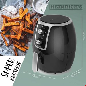 سرخ کن 3.7 لیتری هنریچ مدل  Heinrich's HFR 8211 | هواپز هنریچ