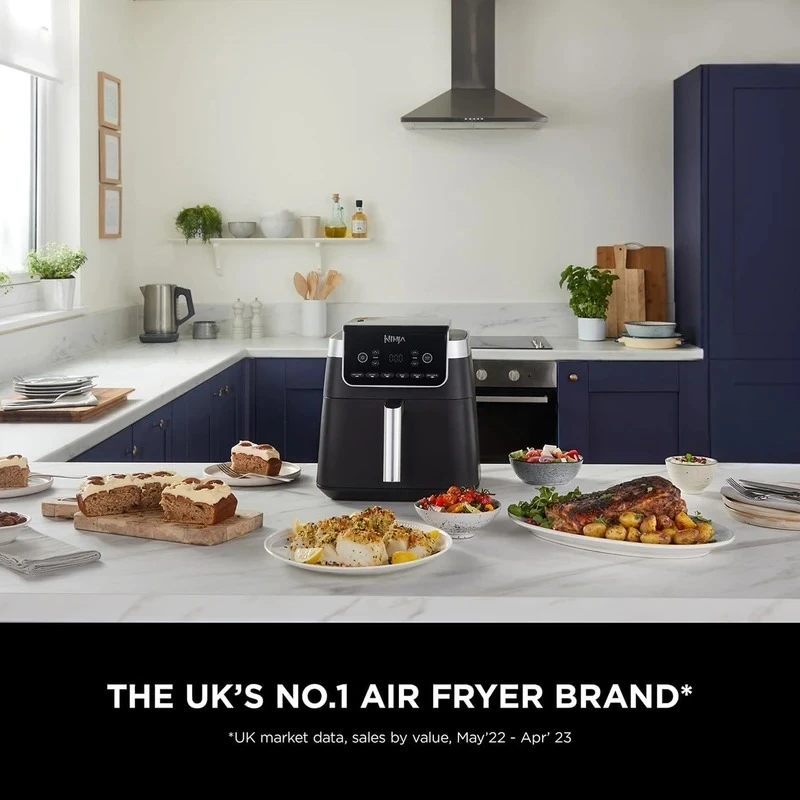 سرخ‌کن بدون روغن نینجا مدل AF180 (معروف به Air Fryer Max Pro)