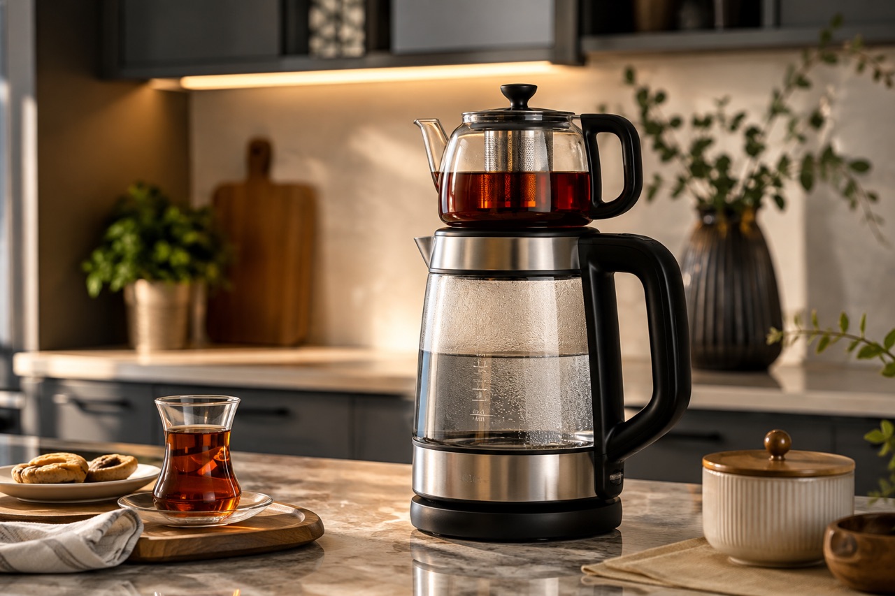 راهنمای خرید چای ساز؛ چای ساز روهمی بهتر است یا کنارهمی؟